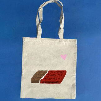 Chocolate tote