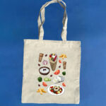 Greek food tote